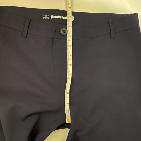 Betabrand Large Navy Straight Yoga Trouser Pants EUC - Picture 7 of 7